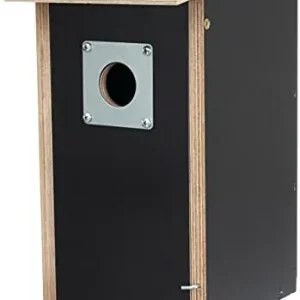 Nichoir stable avec protection contre les pics (contre les voleurs de nids) – Grand nichoir anti-oiseaux avec nichoir – Espace de couvaison : dimensions intérieures : 12 x 12 x 24 cm Offre Spéciale